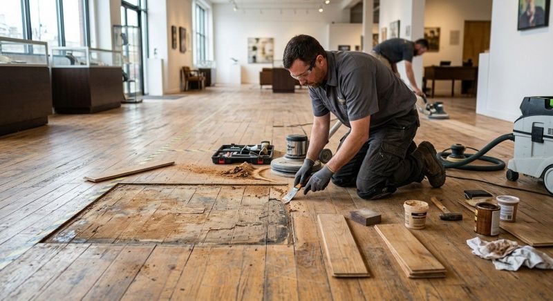 Wood Floor Repair Service