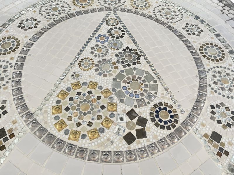 Mosaic Tile Floor Installation in Fredericksburg, VA