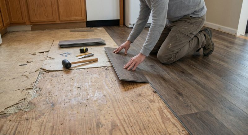 Vinyl Floor Replacement in Austin, TX