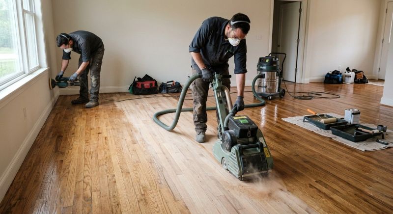 Bamboo Floor Refinishing in Overland Park, KS