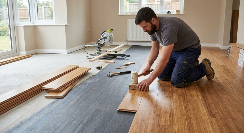 Bamboo Flooring Installation in Fort Worth, TX