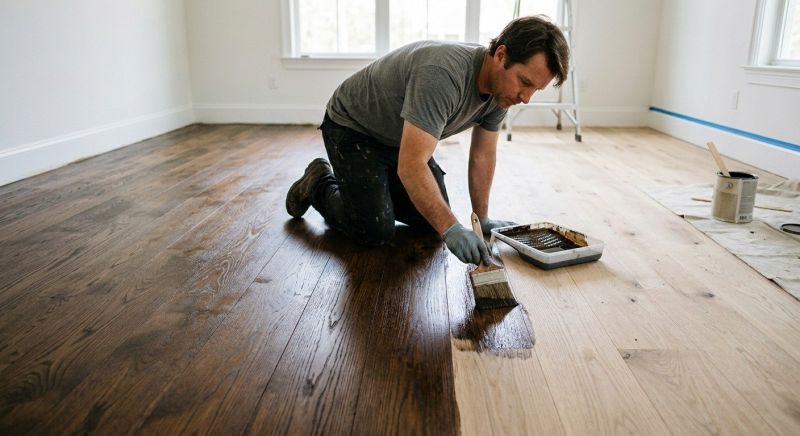 Floor Staining Service in Alpharetta, GA
