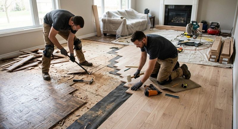 Hardwood Floor Renovation in San Antonio, TX
