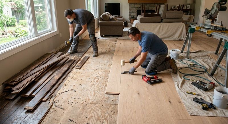 Hardwood Replacement in Austin, TX
