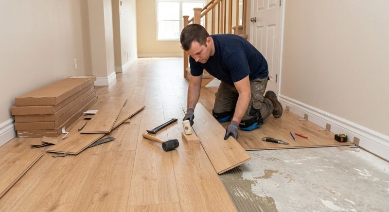 Laminate Floor Remodeling in Sacramento, CA
