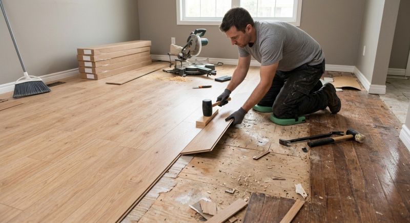 Laminate Floor Replacement in Sacramento, CA
