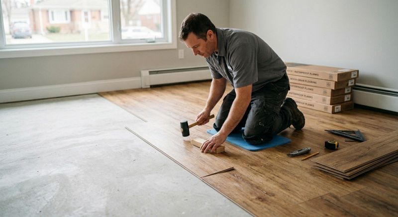 Linoleum Floor Installation in Fort Worth, TX