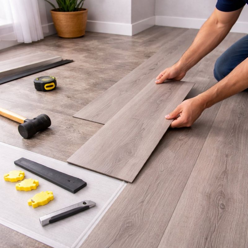 Luxury Vinyl Tile Installation in Fort Worth, TX