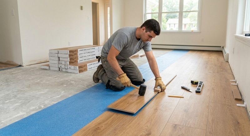 Luxury Vinyl Tile Installation in San Antonio, TX