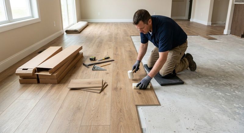 Luxury Vinyl Tile Installation in Austin, TX