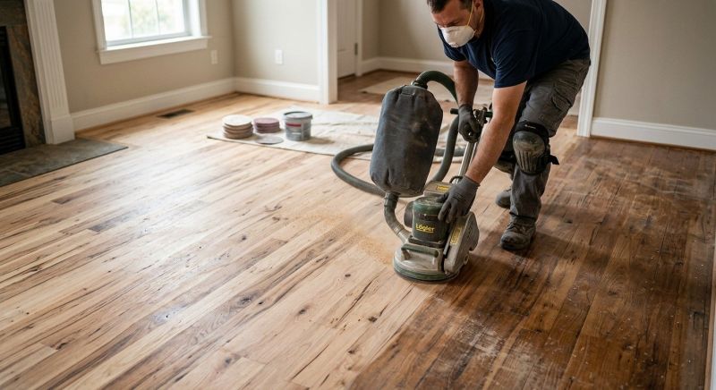 Mahogany Floor Refinishing in Alpharetta, GA