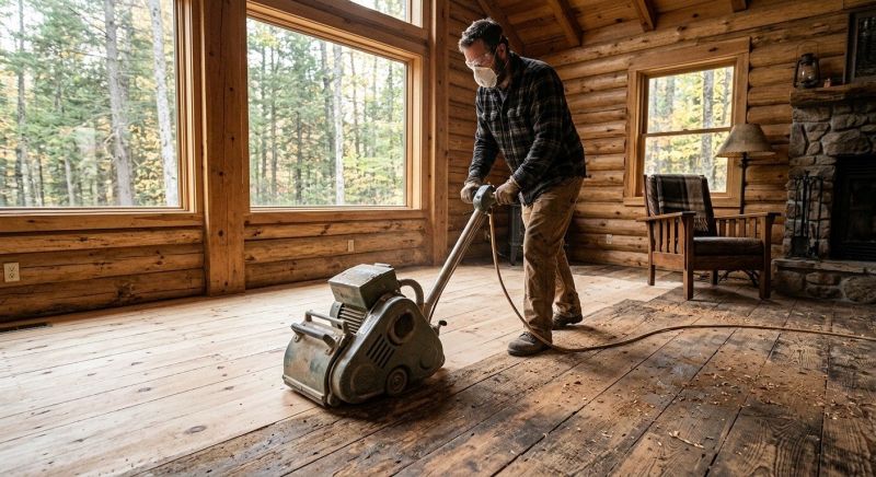 Oak Floor Refinishing in Overland Park, KS