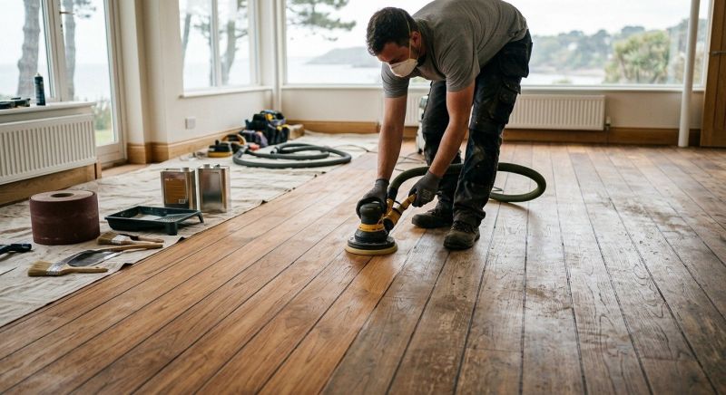 Parquet Floor Refinishing in Olathe, KS