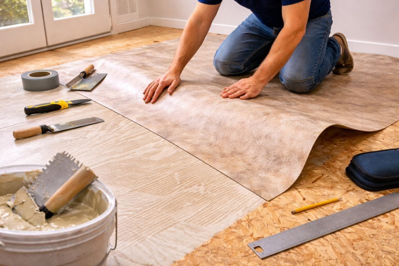 Sheet Vinyl Installation in Arvada, CO