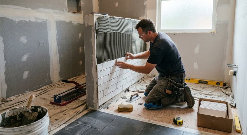 Tile Floor Renovation in Fredericksburg, VA