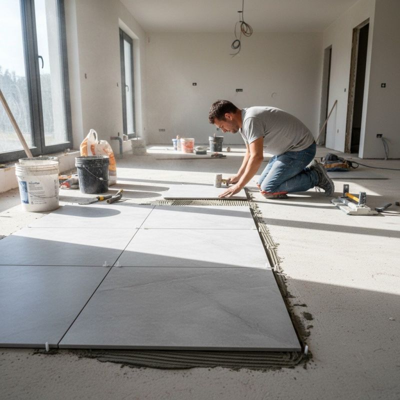 Tile Floor Renovation in Annapolis, MD