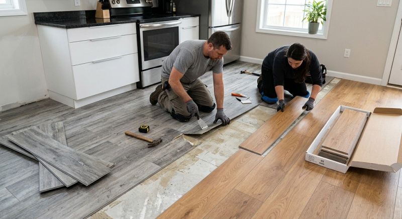 Vinyl Floor Replacement in San Antonio, TX